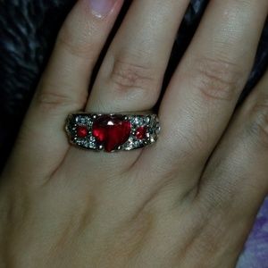 Ruby engagement ring